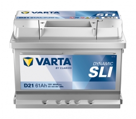 Varta Dynamic SLI 61Ah, 12V, D21